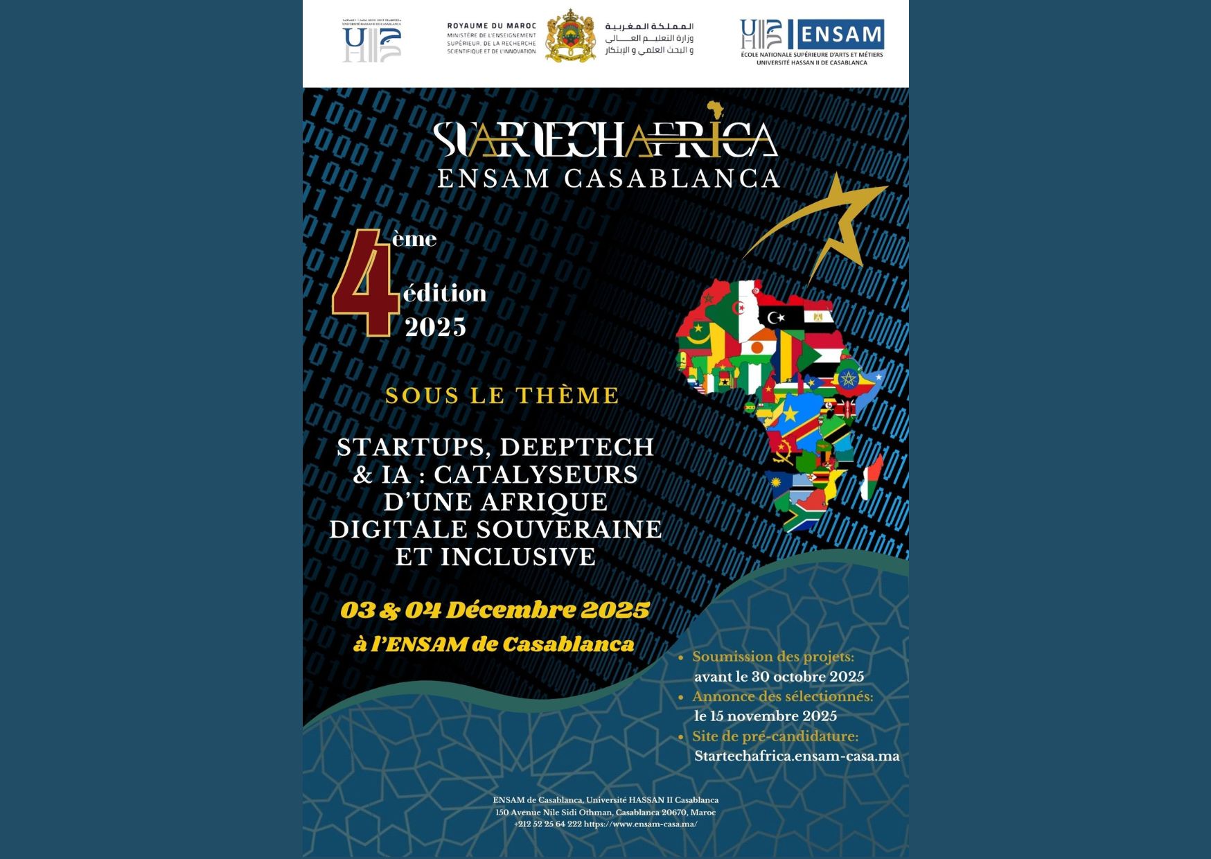 4ème édition de la compétition StartechAfrica