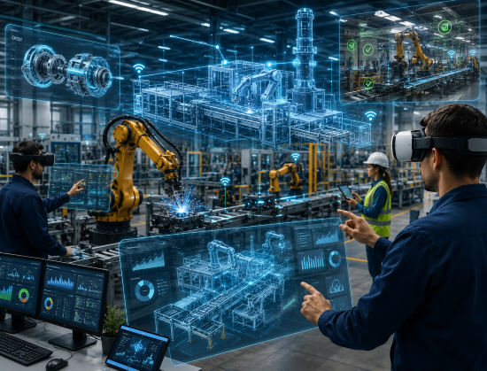 DIGITALISATION DES SYSTEMES INDUSTRIELS ET TECHNOLOGIES IMMERSIVES