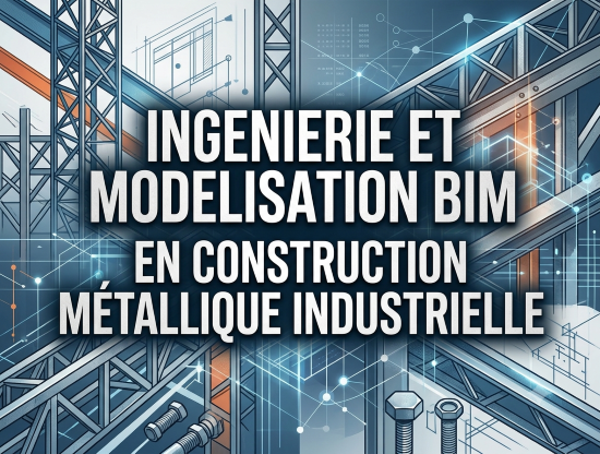 INGENIERIE ET MODELISATION BIM EN CONSTRUCTION METALLIQUE INDUSTRIELLE